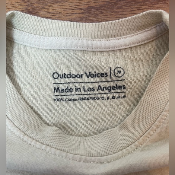 Outdoor voices Sweatshirt size M - Picture 4 of 8